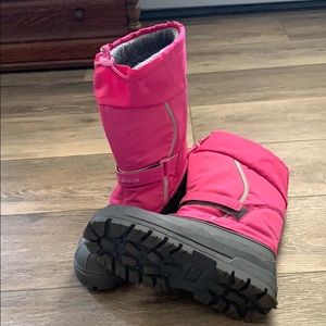 L.L. Bean Pink Winter Snow Boots **gently worn**